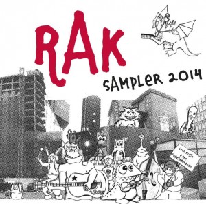 Cover vom Sampler 2014